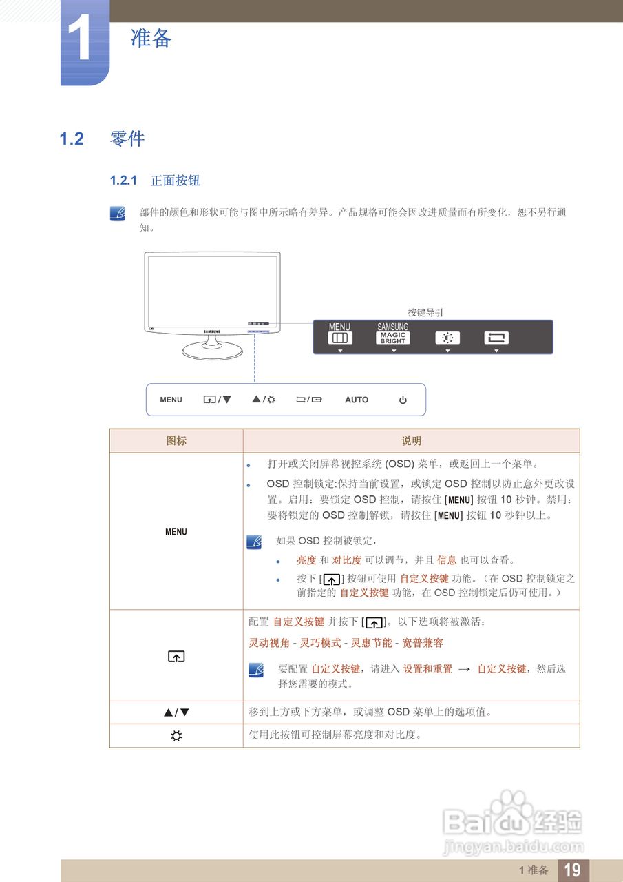三星S27B350F液晶显示器使用说明书:[2]