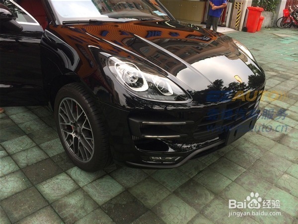 保时捷全车漆面美容效果