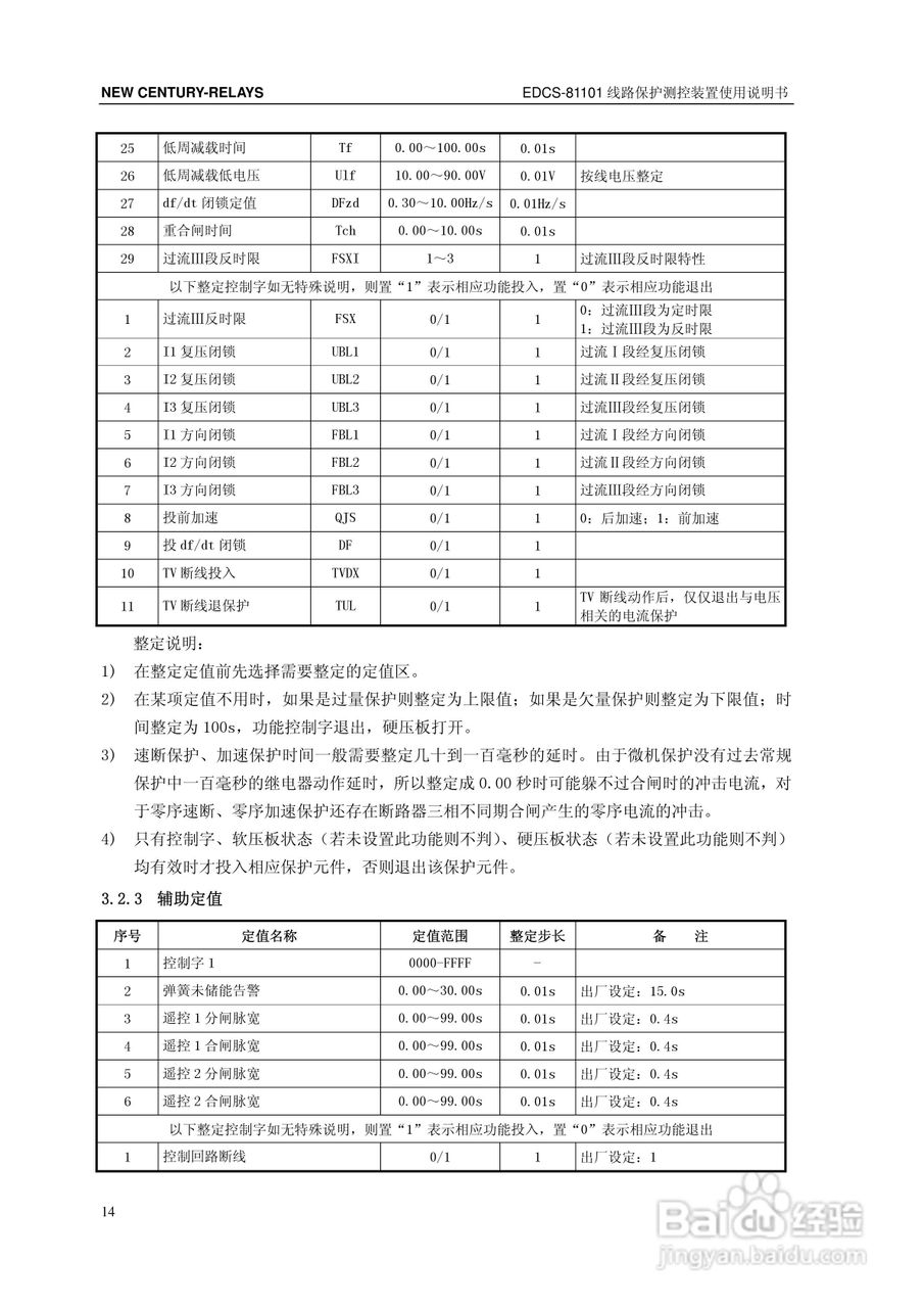 新世纪EDCS-81103线路保护测控装置说明书:[2]