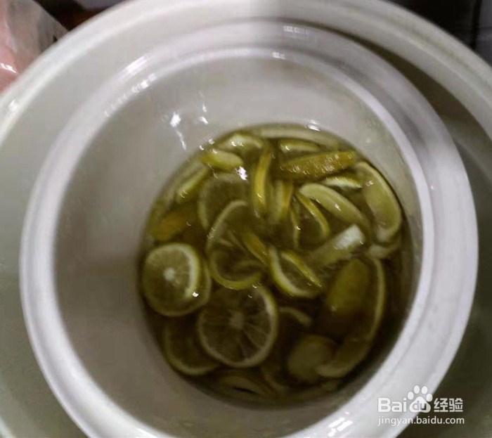 冰糖柠檬膏的简易制作