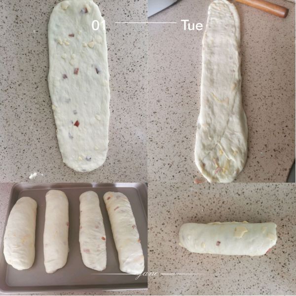 培根芝士咸口吐司