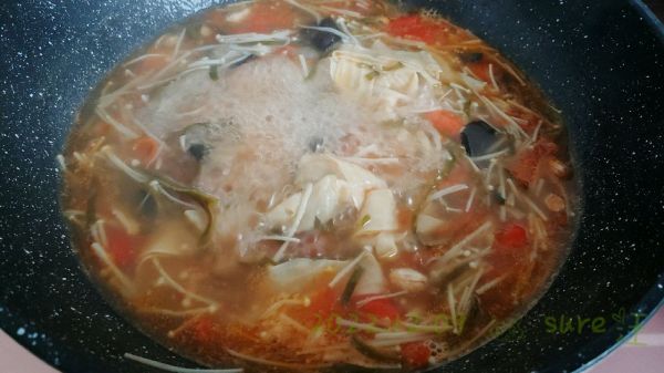 素烩萝卜丸茄汤