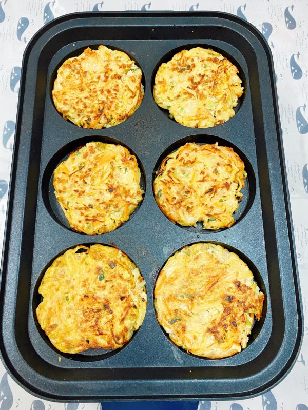 香煎土豆丝肉饼