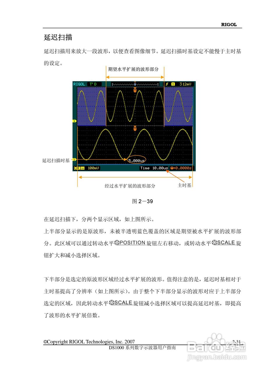 RIGOL数字示波器 DS1000 用户手册:[6]
