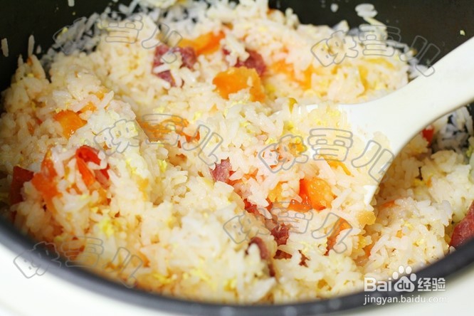 如何做电饭煲西红柿饭:整个蕃茄饭