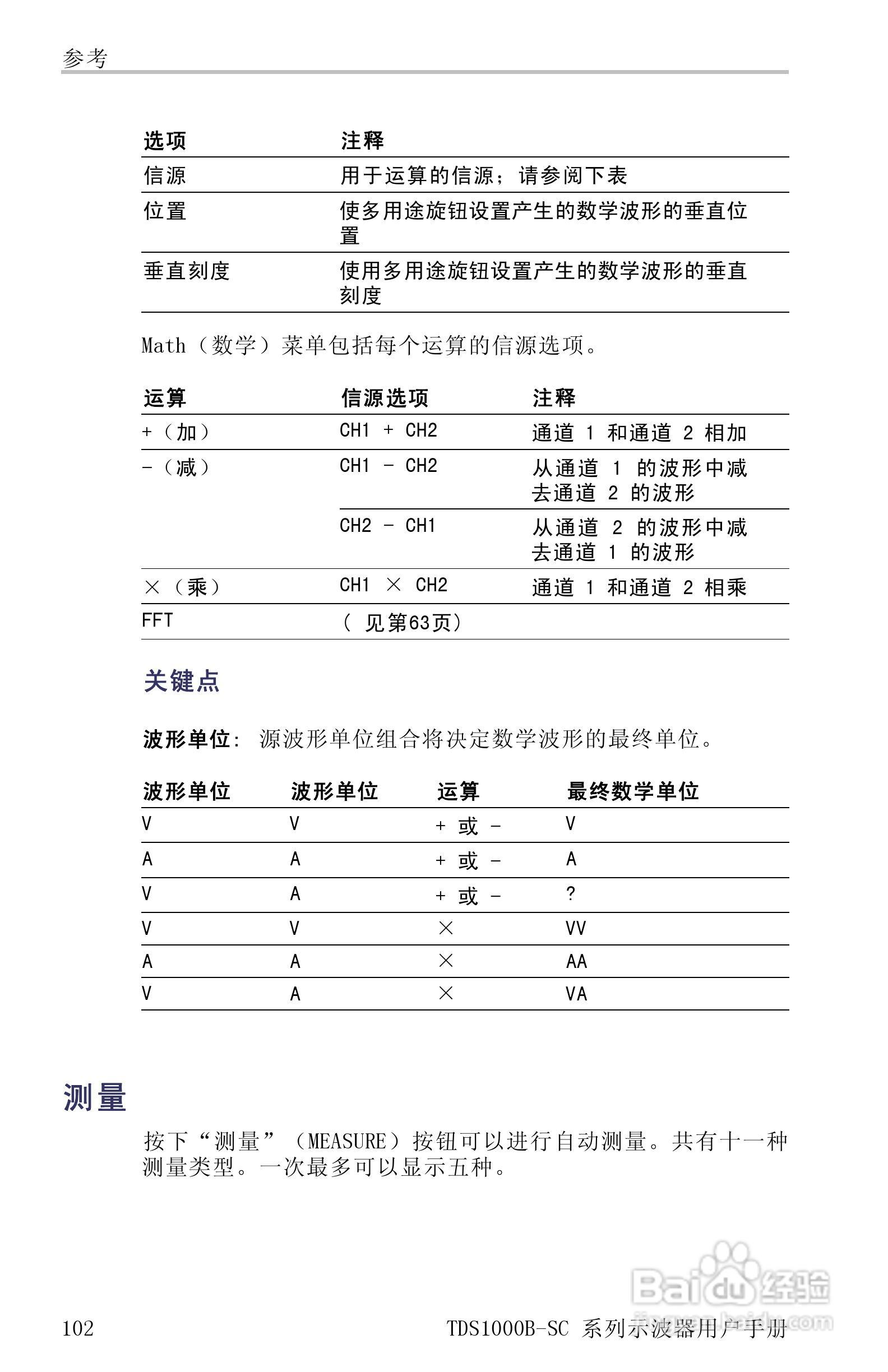 TDS1012B-SC彩屏全中文便携式数字示波器说明书:[13]