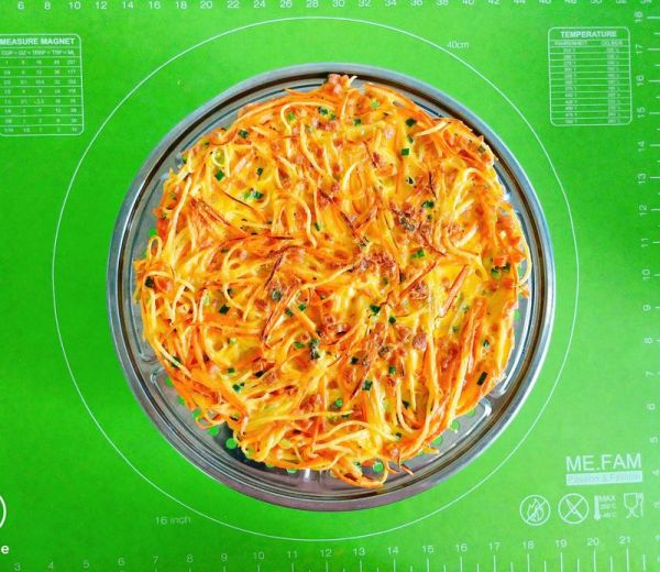 土豆胡萝卜鸡蛋饼