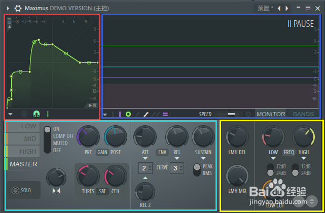 FL Studio 之 Maximus 压限器的功能介绍