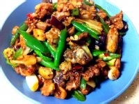 美味香辣小煎鸡