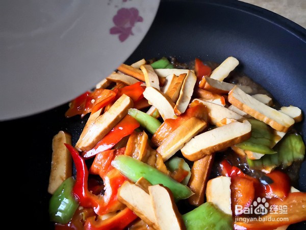 简单的尖椒干豆腐