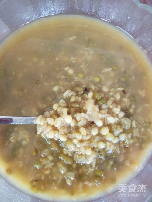 小麦绿豆沙的做法