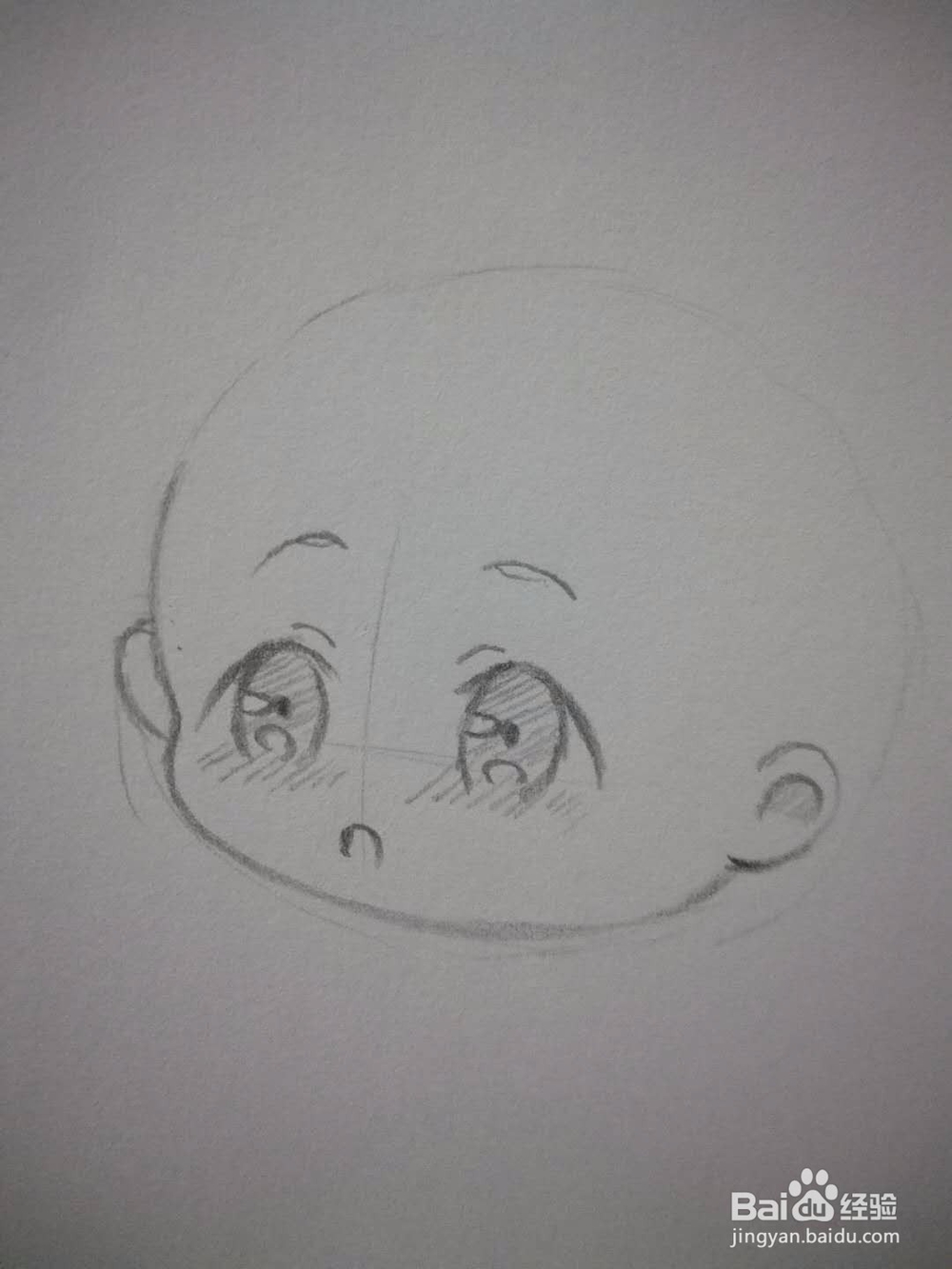 零基础Q版动漫人物头部和五官详细画法教程