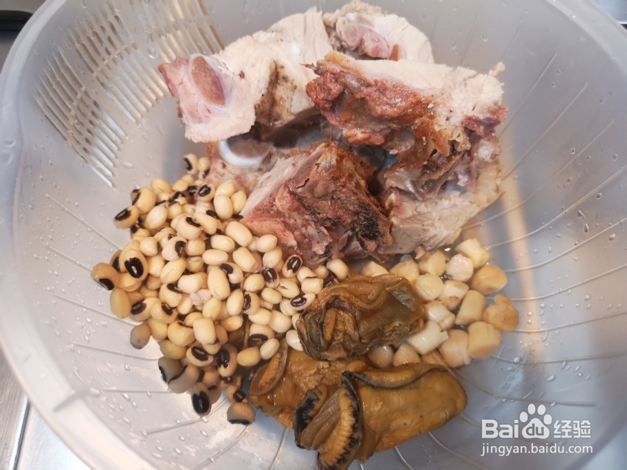 诱惑味蕾的发菜蚝士眉豆汤市汤