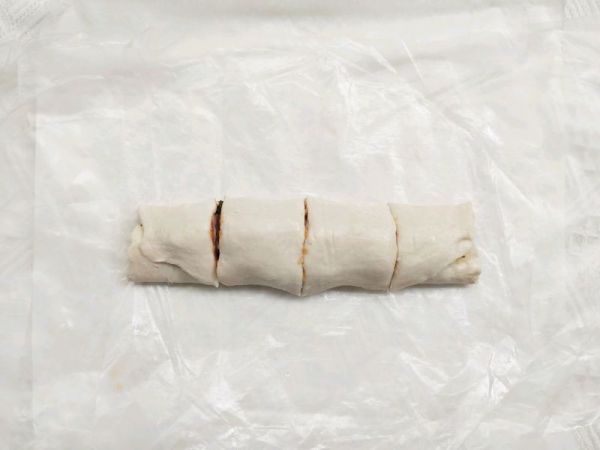手抓饼火腿肉松卷