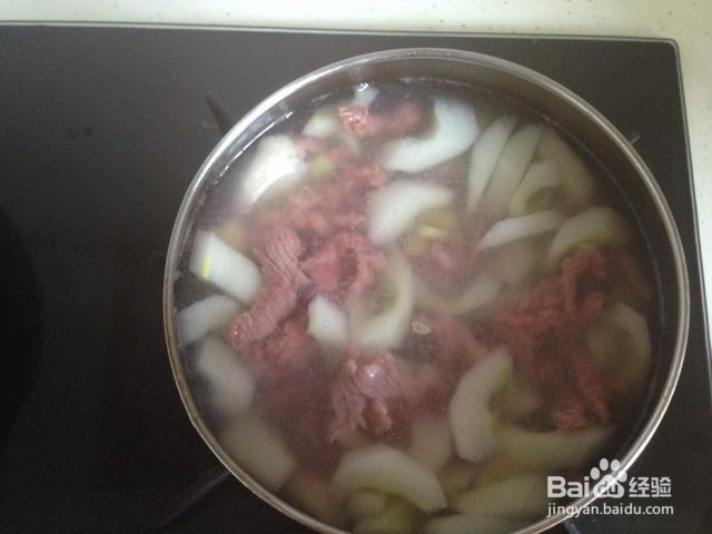 #初冬怎么吃#黄瓜牛肉羹汤