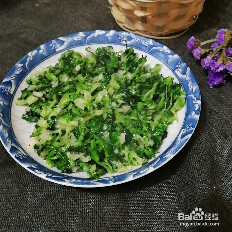 九芽生菜的家常做法