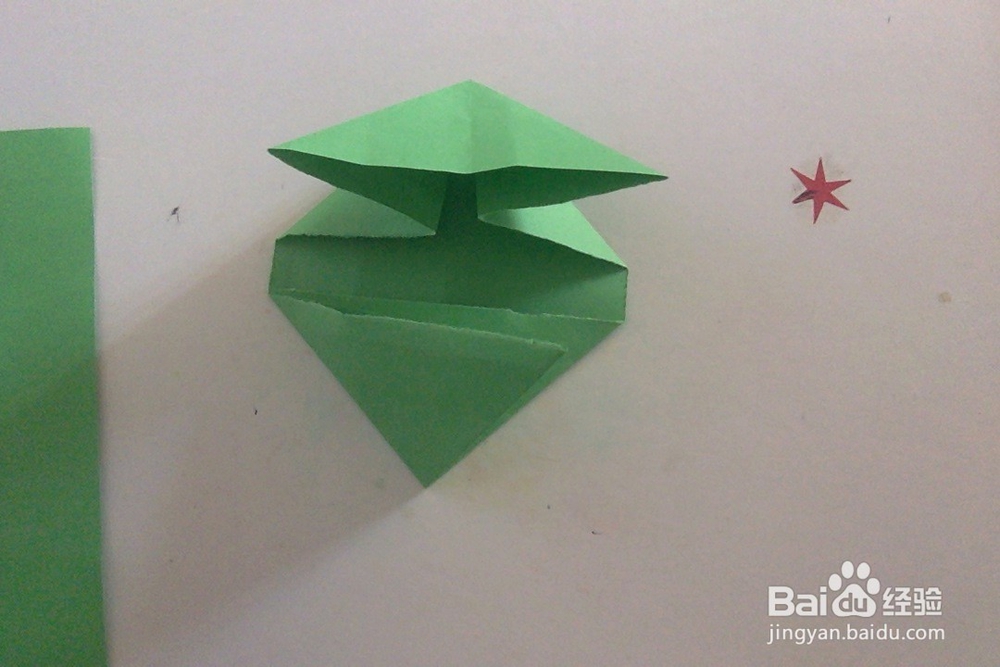 小青蛙折纸教程