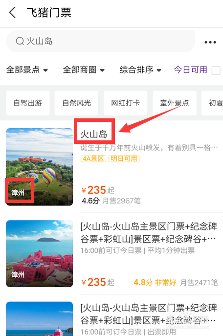 漳州火山岛门票怎么买