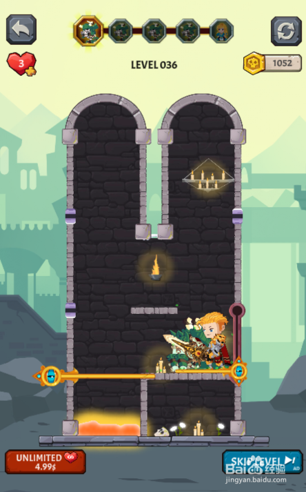 Tap Litter Fighter的LEVEL 036怎样通过
