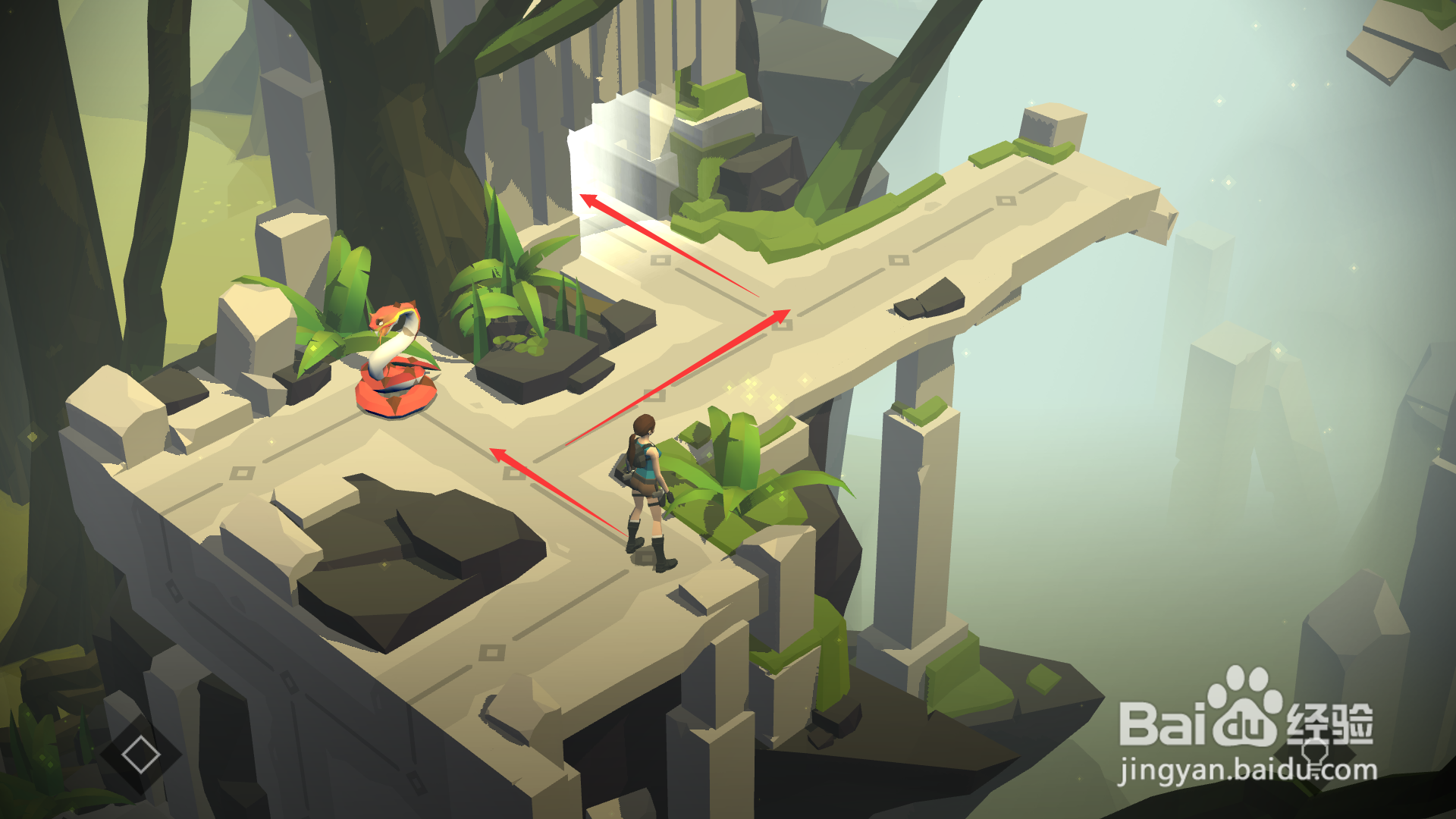 古墓丽影传说迷踪第二章第1关毒蛇沼泽攻略