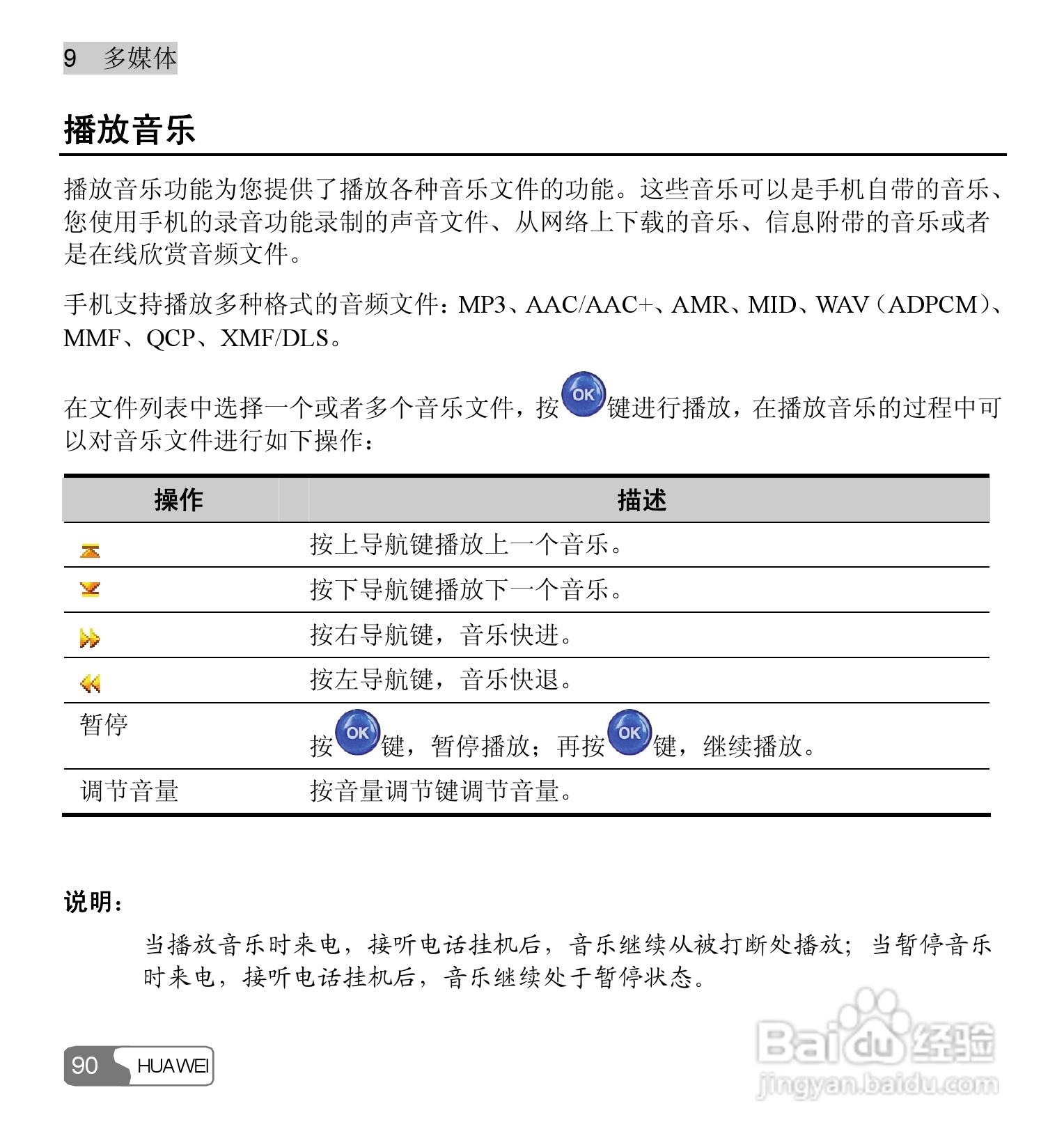 华为u526手机使用说明书:[11]