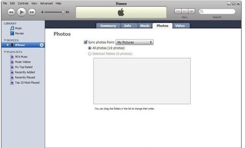iTunes与iPhone 4同步教程