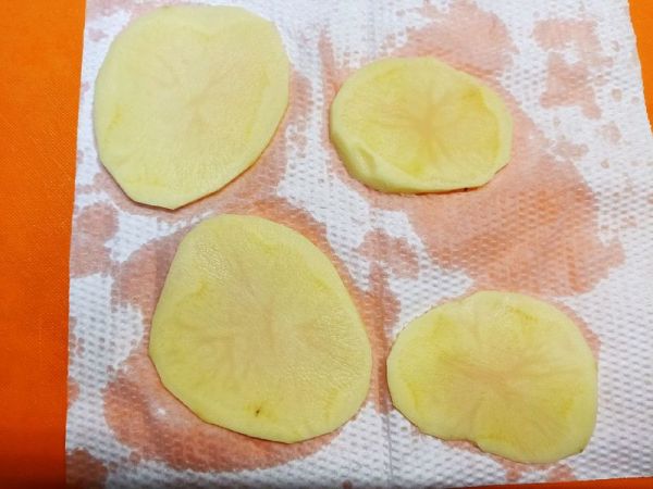 香辣孜然烤土豆片