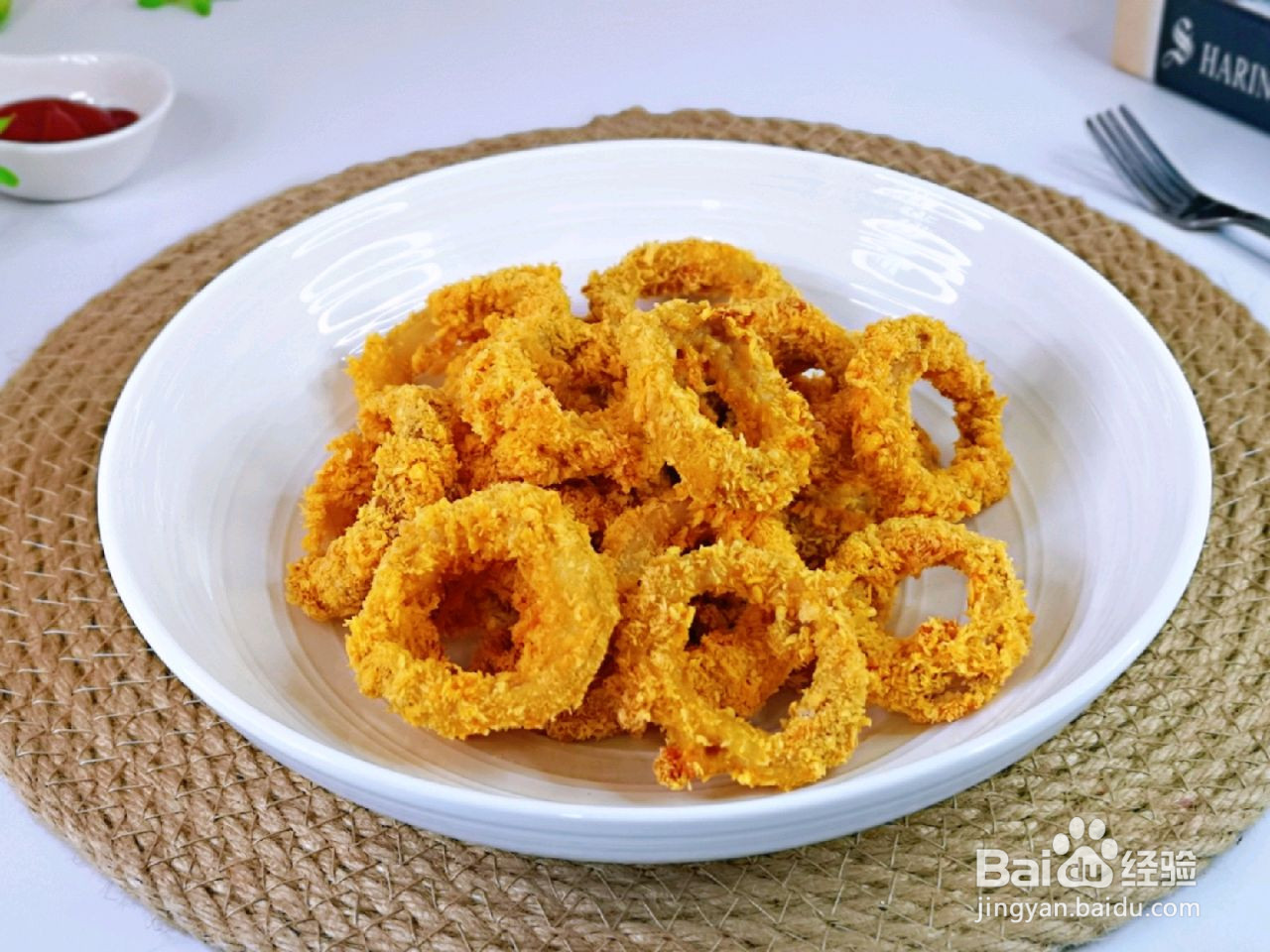 黄金鱿鱼圈的做法