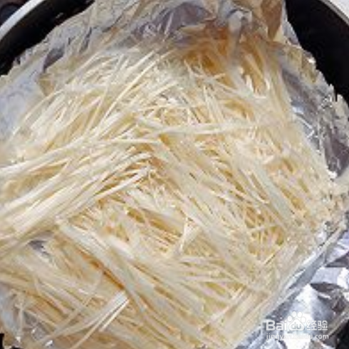 金针菇鸡胸肉的做法