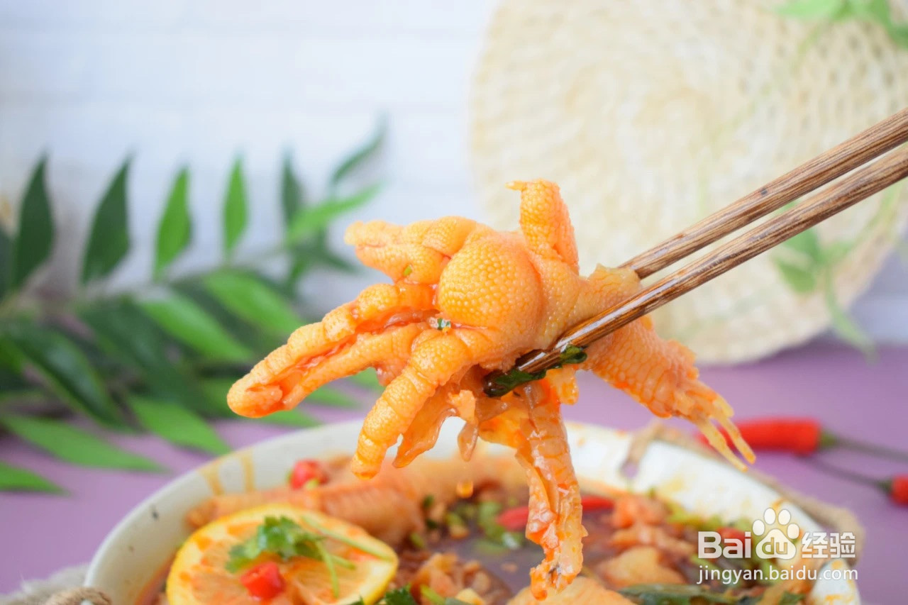 网红酸辣柠檬凤爪的做法