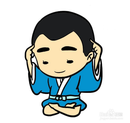 【简笔画】聪明一休简笔画 分步画法