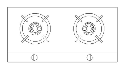 简笔画燃气灶图片