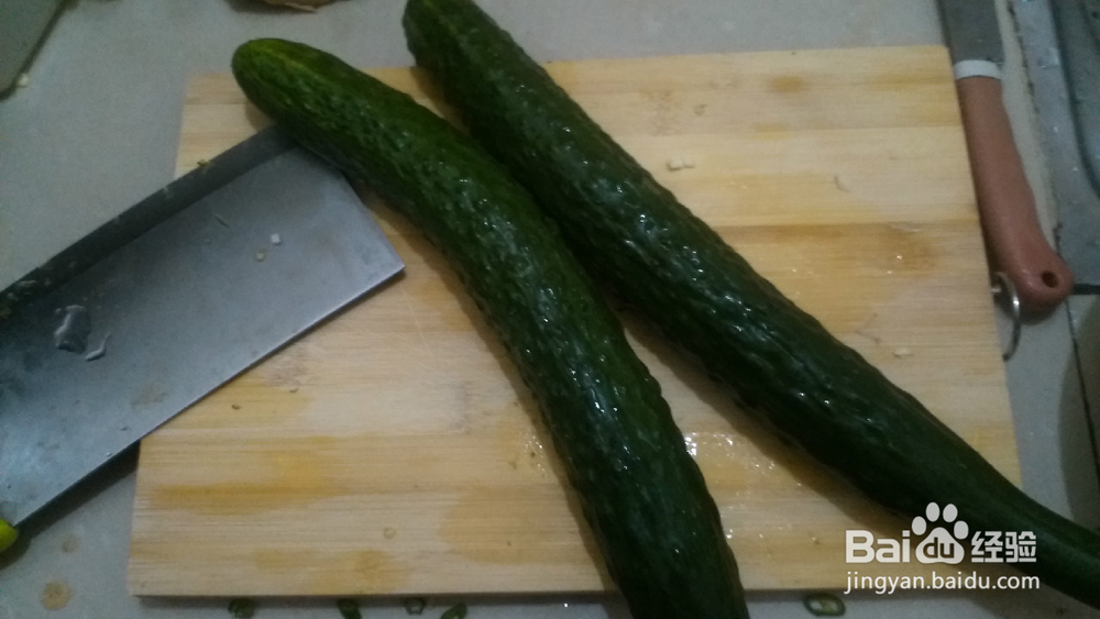 教你做家常菜-凉拌青瓜