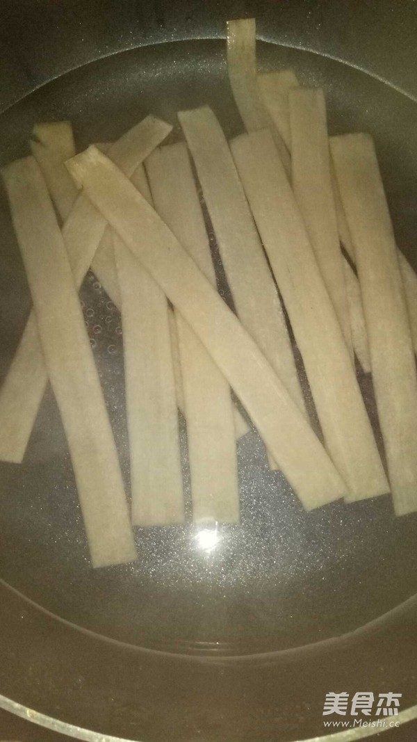 凉拌火锅粉的做法