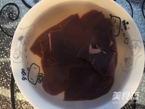 酱爆猪肝的做法