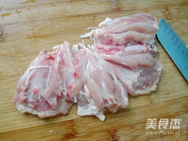 杏鲍菇炒鸡丁