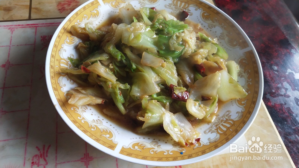包菜怎么煸炒
