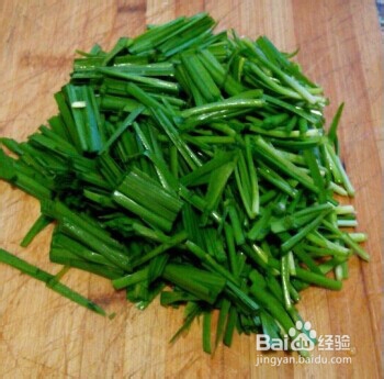 秋补食谱——鲜虾炒韭菜