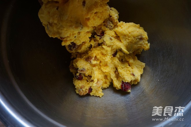 核桃玉米面发糕