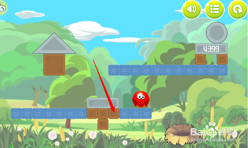 小游戏泡泡鸟历险记4第6关
