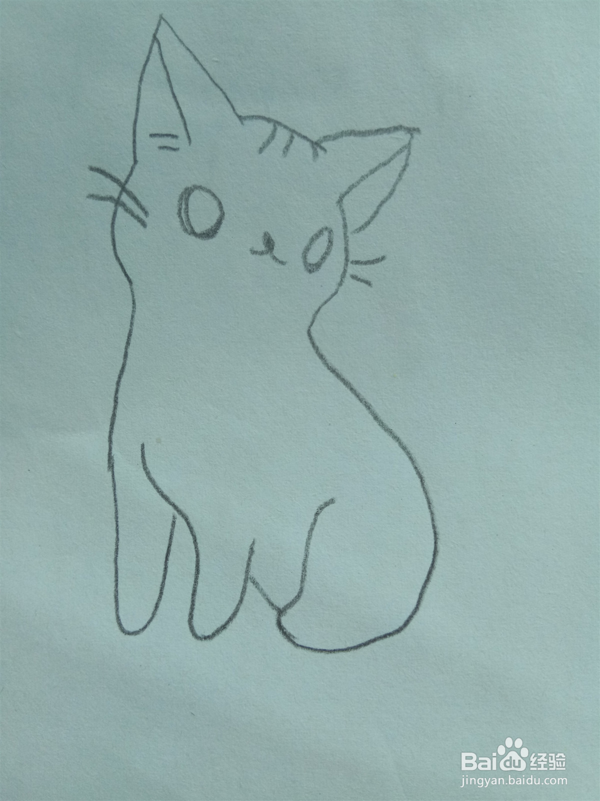 小清新风格的小猫咪怎么画？