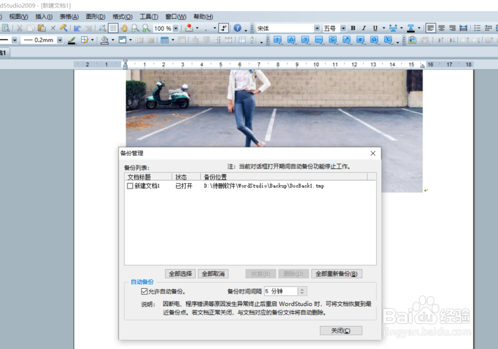 sofairsoft如何对备份进行管理