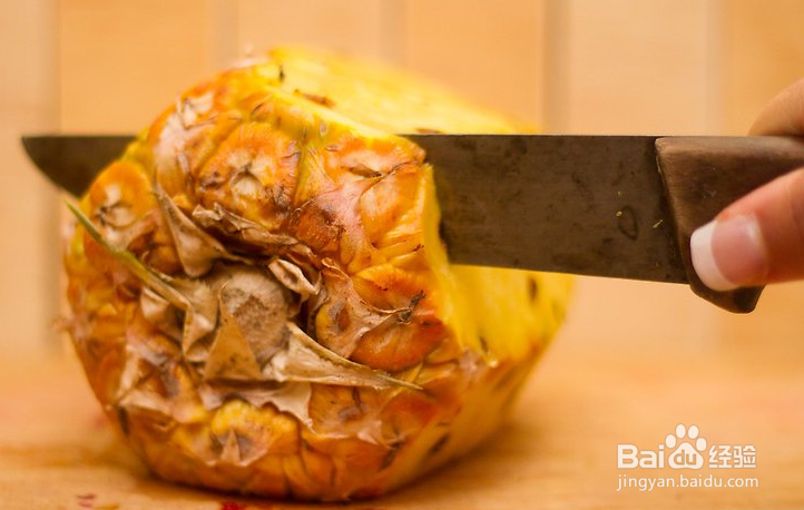 削菠萝的技巧