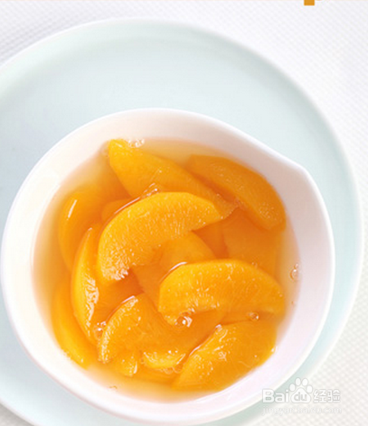美食123===黄桃罐头