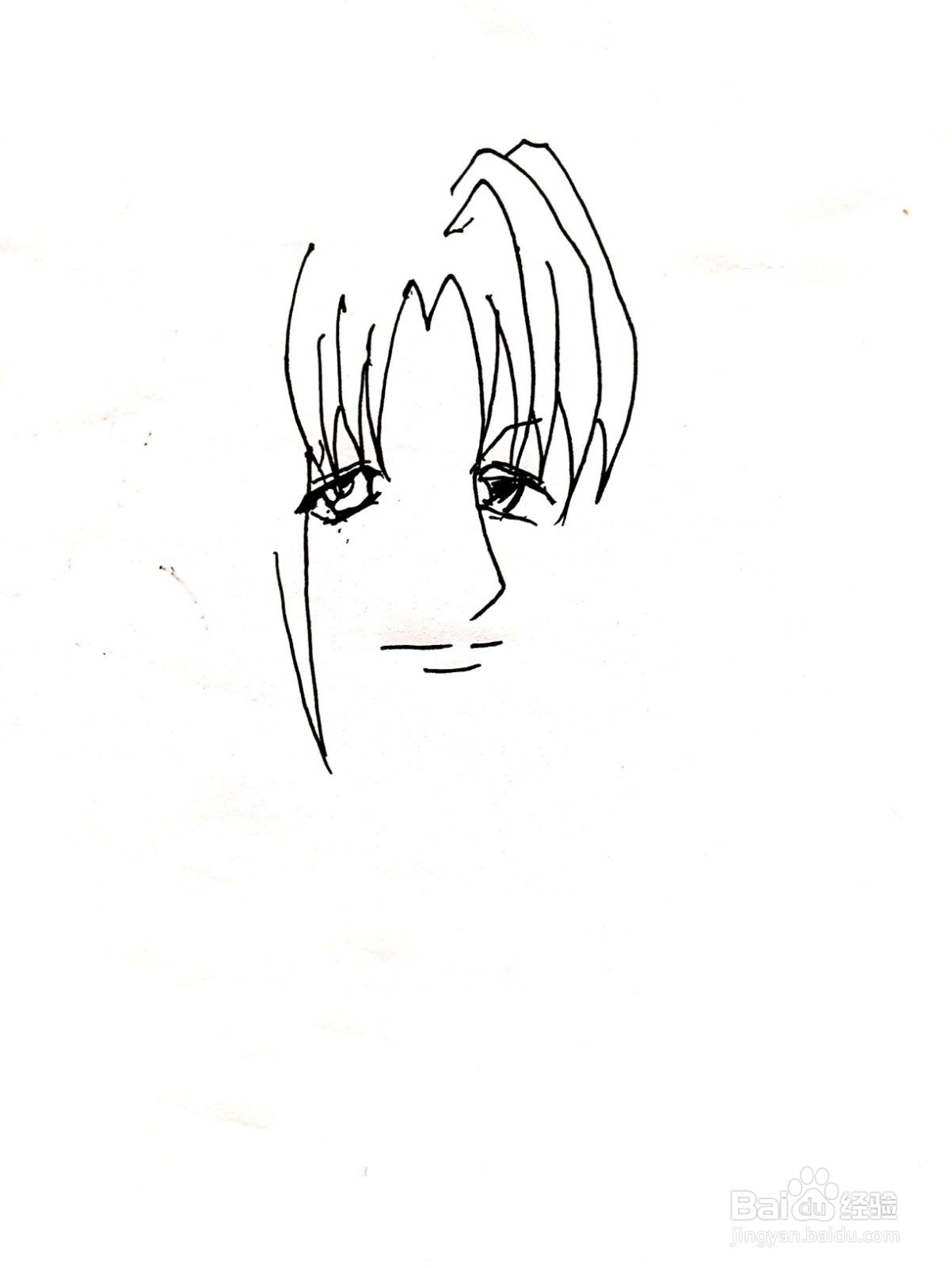 《全职猎人》系列之华石斗郎简笔画