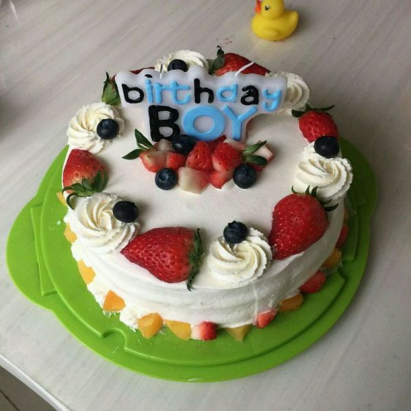 水果奶油生日蛋糕