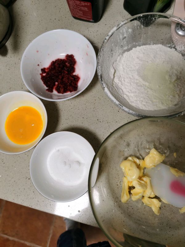 蔓越莓黄油曲奇