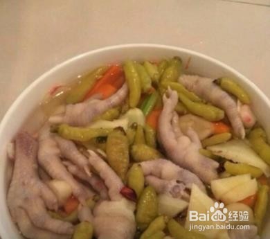 泡椒凤爪的做法