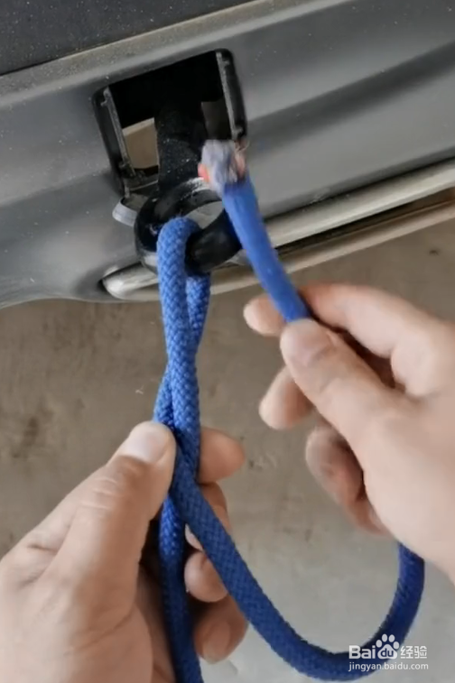 拖车扣的打结方法