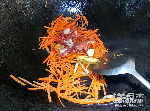 西葫芦炒三丝